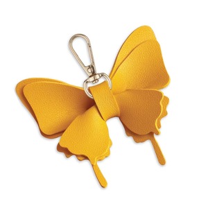 Llavero de Cuero PU de Moda para Mujer Moni con Colgante de Mariposa Estilo Ins, Decoración para Teléfono Móvil, Accesorio para Bolso - Product Image 2
