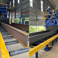 Robot Industrial automático máquina de soldadura H-Beam acero nueva condición componentes centrales Motor bomba rodamiento PLC motor usado reparación