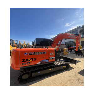 Haute qualité Original bonne marque japonaise Hitachi pelleteuses d'occasion Zx60 70 5,5 tonnes petite pelle de construction d'occasion Zx55 - Product Image 6