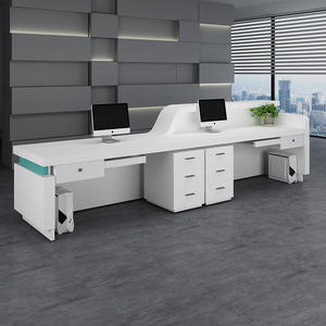 Recepción Minimalista Fabricante <span class=keywords><strong>de</strong></span> China Moderna Recepción Barbería Recepción Mostrador Salón - Product Image 3