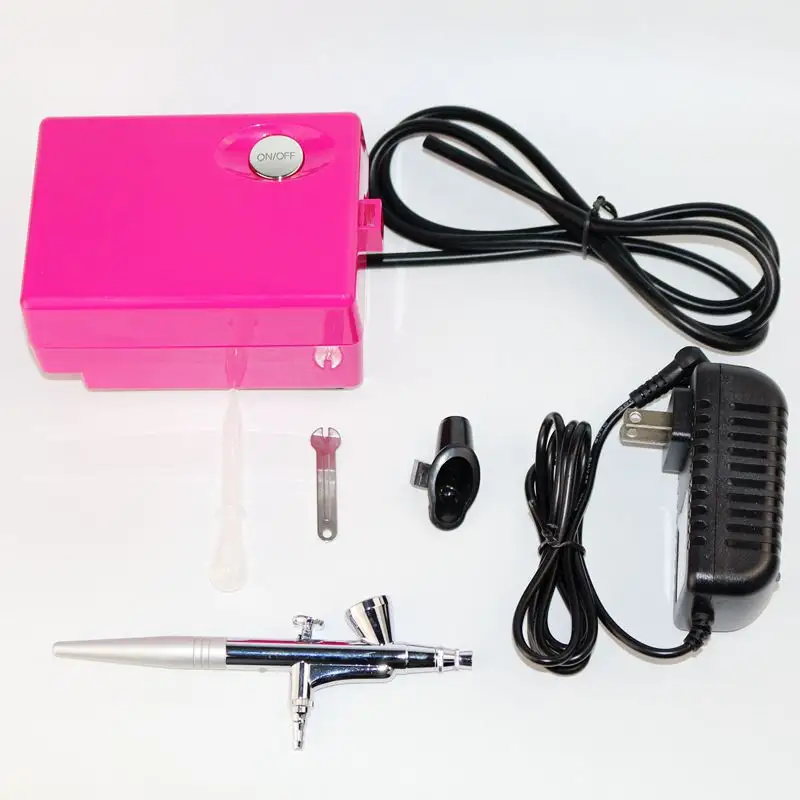 Airbrush-Kit mit Luft kompressor Mini tragbare Airbrush-Pistole Handheld-Airbrush-Set zum Dekorieren von Make-up-Kuchen