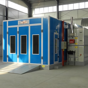 Cabine de pulvérisation de peinture télescopique <span class=keywords><strong>Mobile</strong></span> Zonda pour camion peinture système de <span class=keywords><strong>chauffage</strong></span> électrique éclairage LED <span class=keywords><strong>chauffage</strong></span> au <span class=keywords><strong>gaz</strong></span> utilitaire de cuisson - Product Image 3