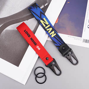 Lanière porte-clés en polyester personnalisée en gros, sublimée avec logo sur mesure - Product Image 4