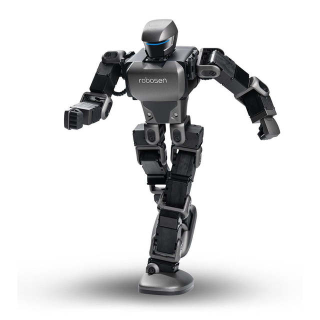 Space Gray AI Robots Robosen K1 Pro Voice-Controlled Robot Programming Battery Operated Plastic Chassis Kit for Ages 5-13
