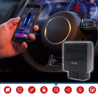 Le moins cher le moins cher 4g lte fabricant prix bas pcba obd port mini gps tracker de voiture avec microphone obd ii