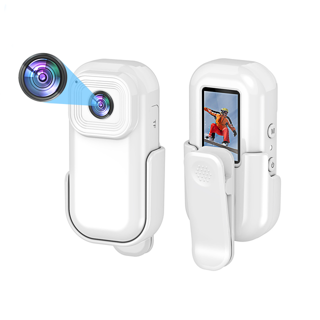 Wearable WiFi Video Cat Pet Collar Camera Degree Wide Angle HD Waterproof Small Action Pocket App Control Camcorder