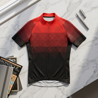 Polo de cyclisme à manches courtes pour homme Kuest Custom, 100% polyester, respirant, léger, vêtements de vélo d'été, design avec poche