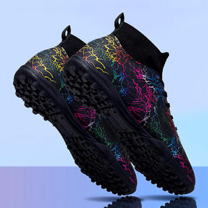 Tacos <span class=keywords><strong>de</strong></span> Fútbol Personalizados con Logotipo para Hombre, <span class=keywords><strong>Mujer</strong></span> y Niños, para Todas las Temporadas, <span class=keywords><strong>Botas</strong></span> <span class=keywords><strong>de</strong></span> Fútbol Sala con Suela <span class=keywords><strong>de</strong></span> Goma, Primavera, Verano, Otoño, Invierno - Product Image 1