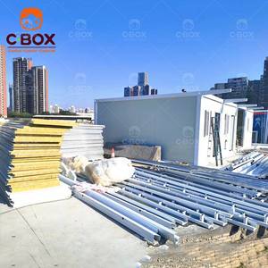 Cbox - Venta al por Mayor de Edificios Prefabricados Modulares de 20 pies, Espacio de Trabajo Temporal de 2 Pisos, Campamento Minero, Oficinas, Mini Casa, Casa Contenedor Desmontable - Product Image 6