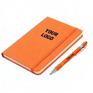Cuaderno de Negocios con Cubierta de Cuero PU A6, Regalo Promocional, Impresión de Logotipo, Cuadernos de Oficina A5, Regalos Promocionales Personalizados - Product Image 1
