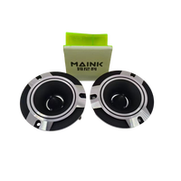 Tweeter Super Koaksial 2 Arah Laris Manis, Langsung dari Pabrik, Speaker Audio Mobil, Finishing Aluminium Sutra, Model Cakram, Magnet Besi, Bentuk Peluru