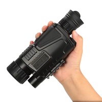 BIJIA NV300 5x40 HD Monokuler Digital Berdaya Tinggi untuk Penglihatan Malam Jarak 200m dengan Perekaman Video Garansi 3 Tahun untuk Pengamatan Burung