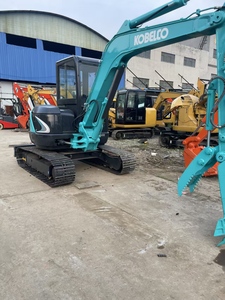 Excavadora Hidráulica Usada Kobelco SK50SR, Miniexcavadora de 5 Toneladas, Origen Japón, Cola Corta, Pintura Original, Pocas Horas de Trabajo - Product Image 5
