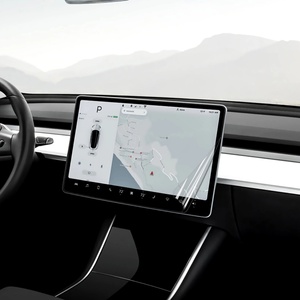 Protector de Pantalla Central para Tesla Model 3 Y, Pantalla Táctil de Control Central, Navegación para Automóvil, Vidrio Templado Antirrayaduras para Model S X - Product Image 1