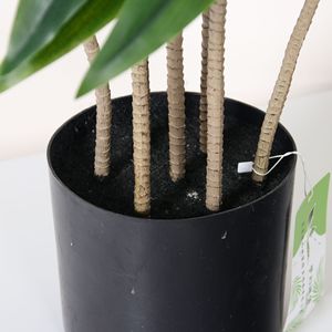 Plante artificielle en velours vert Dream Castle, 100-200 cm, plante d'intérieur en pot pour la décoration du salon et de la maison - Product Image 4