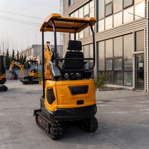 Mini-excavatrice HT12P de 1,2 tonne, excavatrice sur chenilles de 1000 kg, moteur certifié CE EPA, machine de construction compacte - Product Image 6