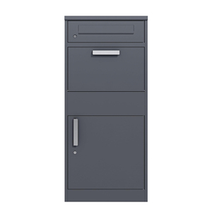 Caja de paquetes duradera para exteriores con diseño antirrobo, caja de mensajería profesional y buzón de paquetes para apartamentos y oficinas - Product Image 2