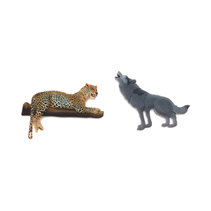 Offre Spéciale : Aimants de Réfrigérateur 3D en PVC Souple – Souvenirs de Voyage Zoo, Magnets Personnalisés Tigre <span class=keywords><strong>Lion</strong></span> Dessin Animé pour Cadeaux - Product Image 3