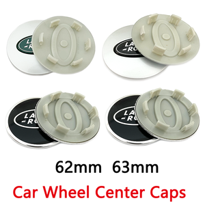 Copricerchi per auto da 62mm 63mm, coprimozzi, copriraggi, accessori per Land Rover RANGE ROVER Sport L322 L320 <span class=keywords><strong>Discovery</strong></span> 2 4 - Product Image 1