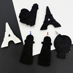 Llavero de joyería de moda elegante, lujoso y delicado, con parche de globo familiar texturizado, azul <span class=keywords><strong>Hightower</strong></span>, único y sólido, para venta al por mayor - Product Image 4