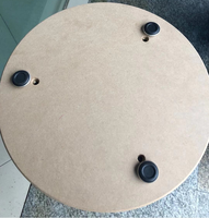 3 piliers métalliques pliables, socles sans tissu, table à dessert, toile de fond de fête, support à gâteau