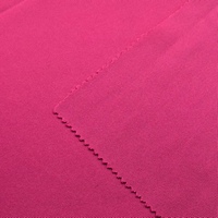 Tissu piqué tricoté de haute qualité 190Gsm 100% polyester en coton pour vêtements