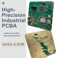 Servicios de Fabricación de PCB y PCBA de Prototipos de Alta Precisión con Abastecimiento de Componentes para Dispositivos Inteligentes de IoT para el Hogar, Producción Rápida