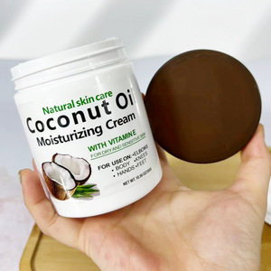 NUEVO Producto para el Cuidado de la Piel con Crema de Aceite de Coco de EE. UU. y la UE, Crema Hidratante Antienvejecimiento, Nutritiva y Blanqueadora para <span class=keywords><strong>Cuerpo</strong></span> y Rostro - Product Image 4