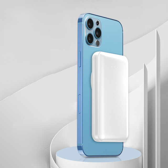 KINGGARD 10000mAh Ultra Slim Wireless Fast Charging 15W USB-C LED Display Magnetic Wireless Power Bank