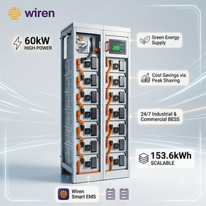 Sistema de Almacenamiento de Energía UPS4C2 para Centros de Datos, Batería de Respaldo UPS de 60kW 600kW, Sistema BESS Comercial Modular de 153.6kWh con Batería LiFePO4 - Product Image 1