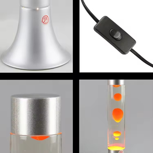 J & R hermosa vela personalizada Extra superior luces altas masivas marca Night Salt the Funky Real Big Volcano lámpara de lava de gran tamaño - Product Image 3