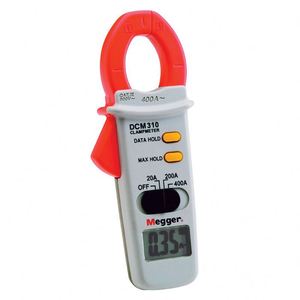 Megger DCM310/DCM320 Digital 400A AC Tester with Insulation 580 Hours <b>Battery</b> Life 1 Year Warranty - Product Image 1