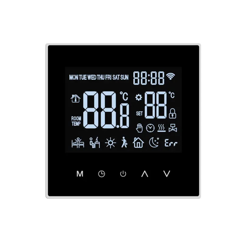 Tuya WLAN intelligenter Thermostat-Temperaturregler Fernsteuerung funktioniert mit Google Home, Alexa