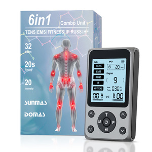 Hàng chục Máy kênh đôi có thể sạc lại Pain Relief Quản Lý Vật lý trị liệu hàng chục đơn vị 7000 kỹ thuật số <span class=keywords><strong>EMS</strong></span> cơ bắp kích thích - Product Image 1