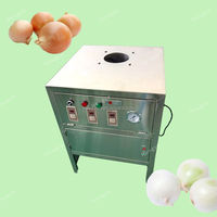 Machine à peler les oignons efficace 150 kg/h - Équipement commercial entièrement automatique pour le pelage des oignons