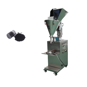 Máquina de envasado de polvo suelto para sombra de ojos, colorete y contorno, en mini botellas de plástico aptas para uso alimentario, para bicarbonato de sodio y polvo de bicarbonato de sodio. - Product Image 1
