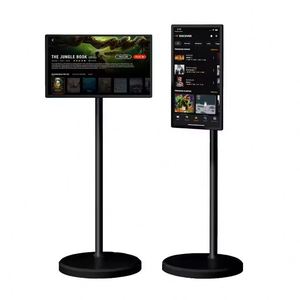 Người Bạn Tốt Nhất Máy 22 Inch Không Dây <span class=keywords><strong>LED</strong></span> Màn Hình Dọc Di Động Trên Bánh Xe Full HD Android12 Thông Minh - Product Image 1