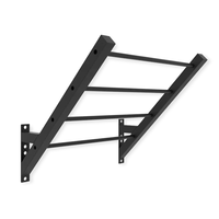 Barre de traction murale en acier robuste pour usage commercial, fixation pour équipement de musculation, échelle de gymnastique type aile de singe