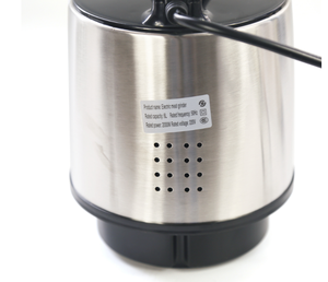 Leistungs starke 300W Motor Silber Kresse Edelstahl Schüssel Elektrische Küchenmaschine Chopper Fleischwolf elektrische Küchenmaschine - Product Image 5