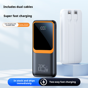 Banco de Energía de Alta Capacidad de 30000 mAh con Cables, Carga Rápida PD de 22.5 W, Pantalla LED, Estación de Energía Portátil USB - Product Image 2