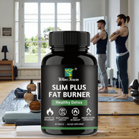 Yağ Yakıcı Tabletler Yetişkinler İçin Kilo Verme Detoks Enerji Metabolizması İştah Kesici Sindirim Sağlığı Faydaları 60 Tablet/Şişe 2