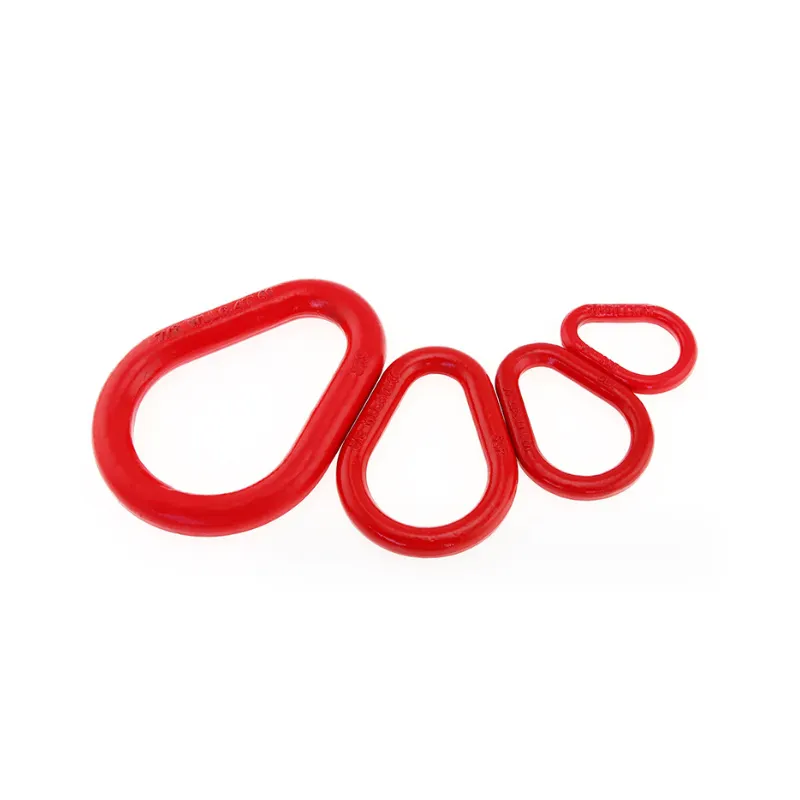 Оптовая цена красный G80 легированная сталь грушевидное подъемное кольцо