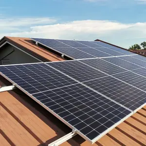 Güneş paneli sistemi ev güç kapalı ızgara güneş sistemi 5KW 6kw 8kw 10kw güneş enerjisi sistemi