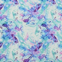 Tissu en toile imprimé numérique sur mesure, tissu en toile de coton biologique pour sacs