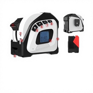 Ruban à mesurer laser de 40 m avec affichage métrique, lame en acier inoxydable portable et précise - Product Image 5