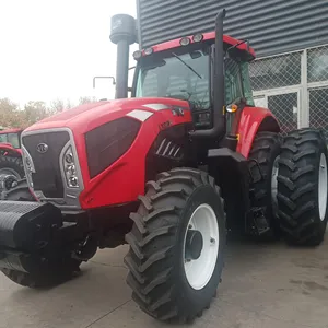 YTO 2204 Daya Tinggi 220Hp Traktor Pertanian Traktor Pertanian dengan Ban Ganda