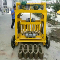 Machine à fabriquer des blocs de pavés creux en béton QMY4-45