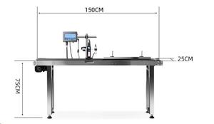 <span class=keywords><strong>Imprimante</strong></span> jet d'encre Lanmotec pour le codage de date en ligne, codes-barres 2D, codes QR et numéros de lot, utilisée avec les machines d'emballage - Product Image 5