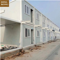 Chine préfabriqué modulaire portable mobile minuscule 20 pieds 40 pieds duplex 2 étages luxe moderne conteneur Casas maisons avec salle de bain et cuisine