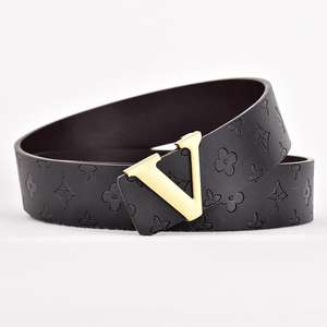 Cinto Personalizável de Couro Bovino Genuíno para Homens e Mulheres com Fivela de Liga Metálica para Uso Casual e Formal Incluindo Estilo Vintage e Western - Product Image 2